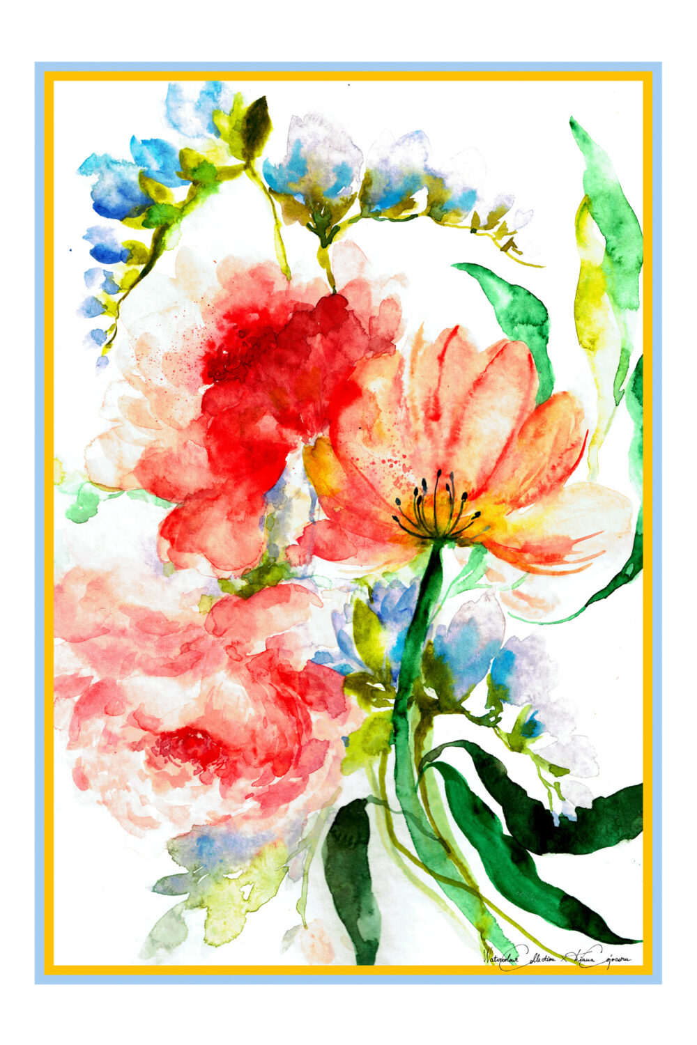Floral Thrill Halstuch 50 x 70 - dianacojocaru.de