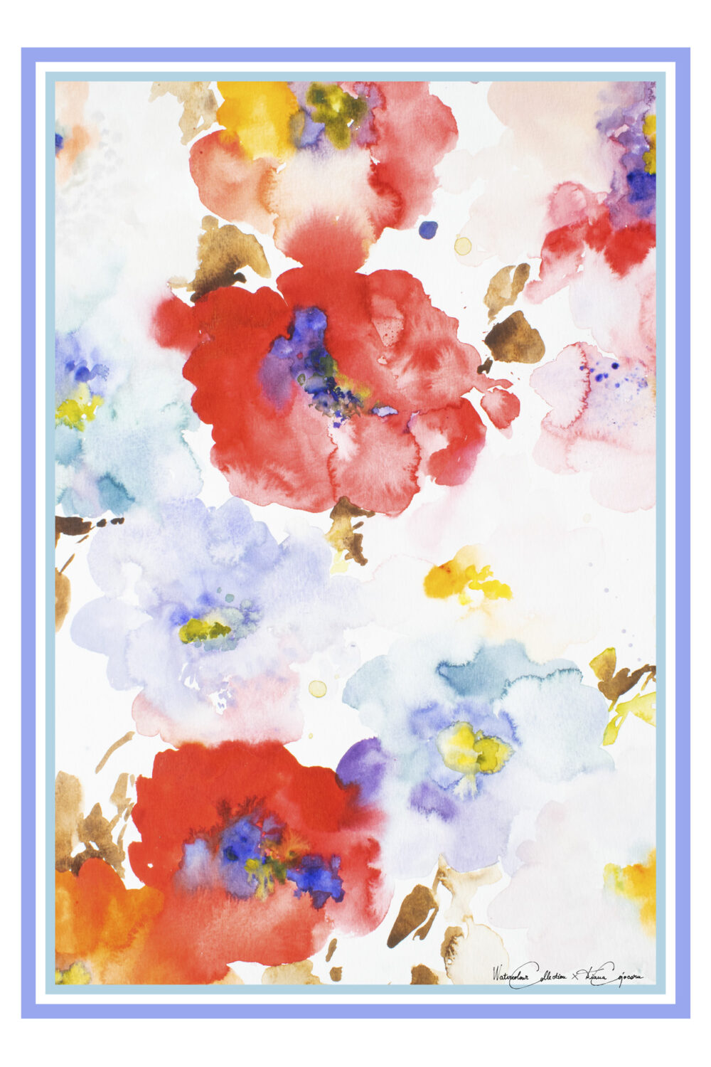 Infundierte Farben 100 x 70 - dianacojocaru.de