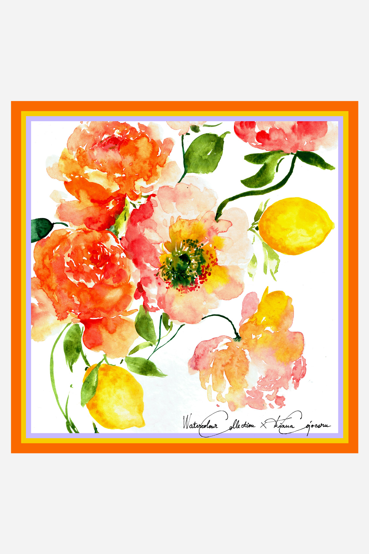Limonade 70 x 70 cm - dianacojocaru.de